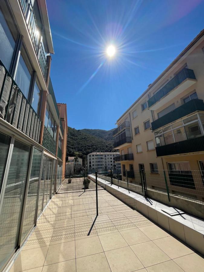 Appartement Avec Belle Terrasse,Ascenseur,Parking Amélie-les-Bains-Palalda Kültér fotó